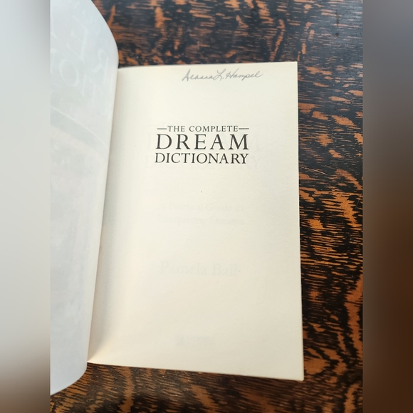 The complete dream dictionary paperback by Pamela Ball like new - Picture 4 of 5